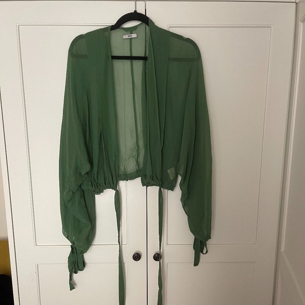 Bode tie-up blouse